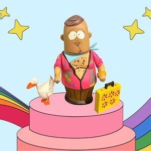 Mezco South Park Figurine BIG GAY AL Series 1 with Magical Suitcase & Gay Goose